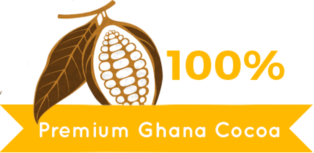 Chocolate Bar 100 premium Ghana Cocoa Omama Royal