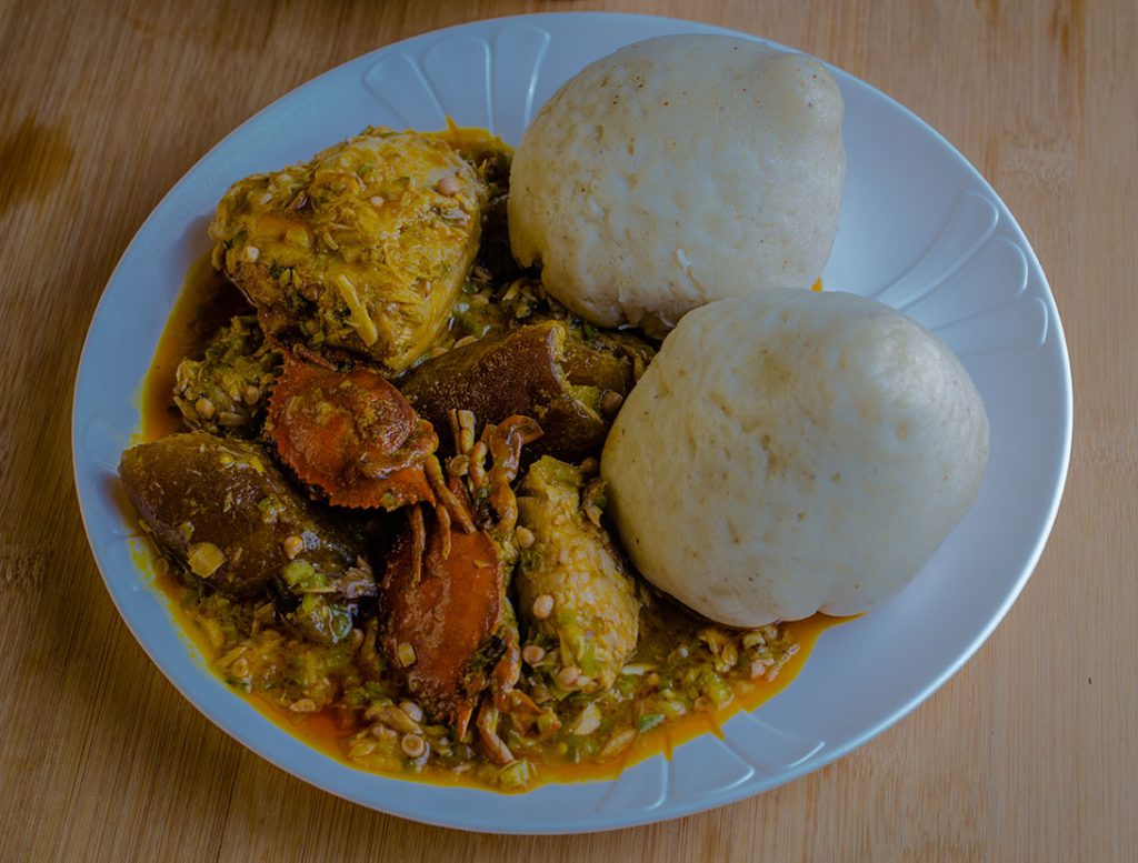 Banku Fresh Home Made Ship Straight from Pot Cook Corn Dough